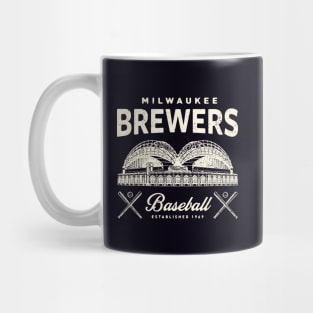 Milwaukee Brewers 1 by Buck Tee Originals Mug